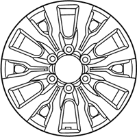 OEM Toyota Tacoma Wheel, Alloy - 4260D-04020