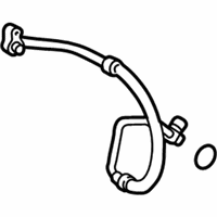 OEM Toyota Camry Discharge Hose - 88711-06600