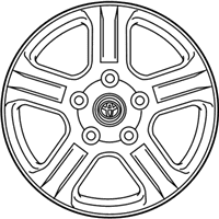 OEM Toyota Tundra Wheel, Alloy - 42611-0C100