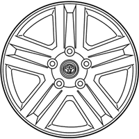 OEM Toyota Sequoia Wheel, Alloy - 42611-0C130