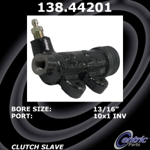 Centric Premium Clutch Slave Cylinder for Toyota Celica - 138.44201