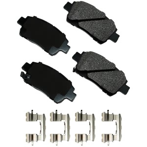 Akebono Pro-ACT™ Ultra-Premium Ceramic Front Disc Brake Pads for Scion xB - ACT822A