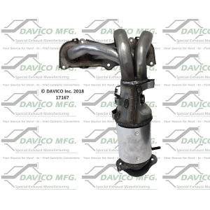 Davico Exhaust Manifold with Integrated Catalytic Converter for Toyota RAV4 - 17167