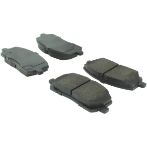 Centric Posi Quiet™ Extended Wear Semi-Metallic Front Disc Brake Pads for Toyota Highlander - 106.08840