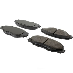 Centric Posi Quiet™ Extended Wear Semi-Metallic Front Disc Brake Pads for Toyota Matrix - 106.12110