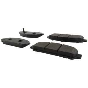 Centric Posi Quiet™ Extended Wear Semi-Metallic Front Disc Brake Pads for Toyota Venza - 106.14010