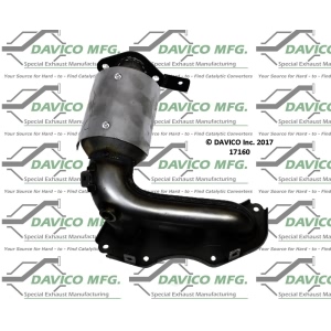 Davico Exhaust Manifold with Integrated Catalytic Converter for Toyota Venza - 17160