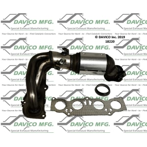 Davico Exhaust Manifold with Integrated Catalytic Converter for Scion - 18220
