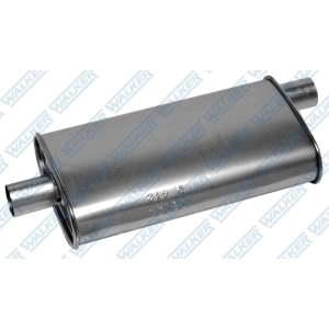 Walker Soundfx Steel Oval Direct Fit Aluminized Exhaust Muffler for Toyota Corolla - 18144