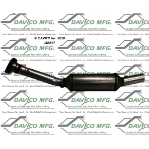 Davico Direct Fit Catalytic Converter and Pipe Assembly for Scion xB - 18394F