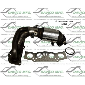 Davico Exhaust Manifold with Integrated Catalytic Converter for Toyota Solara - 18210