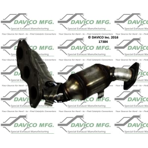 Davico Exhaust Manifold with Integrated Catalytic Converter for Toyota RAV4 - 17384