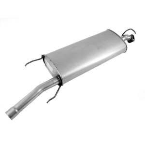 Walker Quiet Flow Stainless Steel Oval Aluminized Exhaust Muffler And Pipe Assembly for Toyota RAV4 - 55544