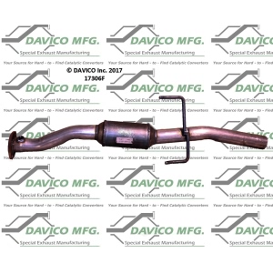 Davico Direct Fit Catalytic Converter and Pipe Assembly for Toyota RAV4 - 17306F
