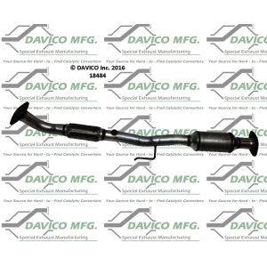 Davico Direct Fit Catalytic Converter and Pipe Assembly for Toyota Solara - 18484