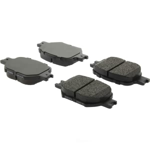 Centric Posi Quiet™ Extended Wear Semi-Metallic Front Disc Brake Pads for Scion tC - 106.08170