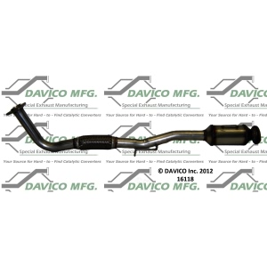 Davico Direct Fit Catalytic Converter and Pipe Assembly for Toyota Solara - 16118