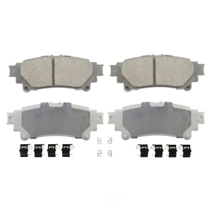 Wagner Thermoquiet Ceramic Rear Disc Brake Pads for Toyota Highlander - QC1391