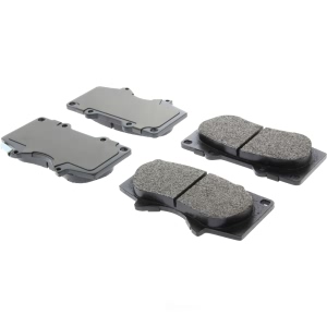 Centric Posi Quiet™ Extended Wear Semi-Metallic Front Disc Brake Pads for Toyota 4Runner - 106.09761