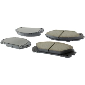 Centric Posi Quiet™ Ceramic Front Disc Brake Pads for Toyota Highlander - 105.13240