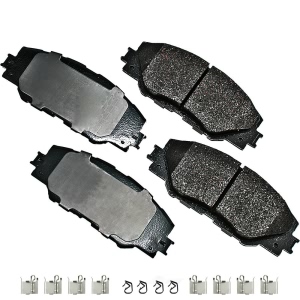 Akebono Pro-ACT™ Ultra-Premium Ceramic Front Disc Brake Pads for Toyota Corolla iM - ACT1211A