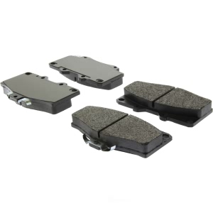 Centric Posi Quiet™ Extended Wear Semi-Metallic Front Disc Brake Pads for Toyota 4Runner - 106.04360