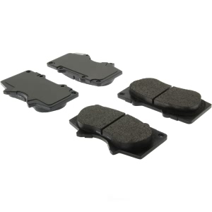 Centric Posi Quiet™ Extended Wear Semi-Metallic Front Disc Brake Pads for Toyota Sequoia - 106.09760
