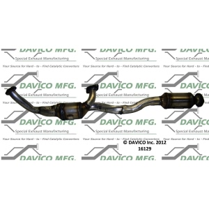 Davico Direct Fit Catalytic Converter and Pipe Assembly for Toyota Solara - 16129
