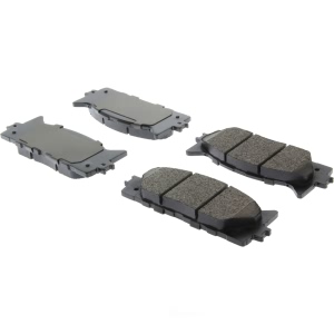 Centric Posi Quiet™ Extended Wear Semi-Metallic Front Disc Brake Pads for Toyota Avalon - 106.12930