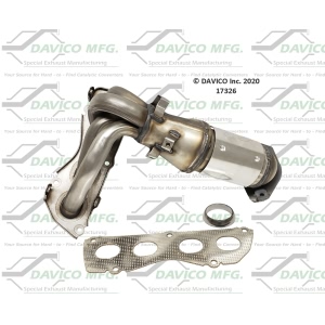 Davico Exhaust Manifold with Integrated Catalytic Converter for Toyota RAV4 - 17326
