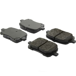 Centric Posi Quiet™ Extended Wear Semi-Metallic Front Disc Brake Pads for Toyota Solara - 106.07070