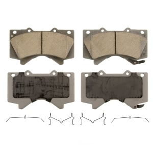 Wagner Thermoquiet Ceramic Front Disc Brake Pads for Toyota Sequoia - QC1303