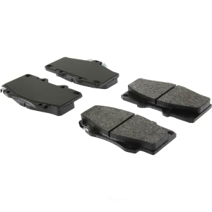 Centric Posi Quiet™ Extended Wear Semi-Metallic Front Disc Brake Pads for Toyota Pickup - 106.04100