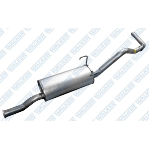 Walker Soundfx Aluminized Steel Oval Direct Fit Exhaust Muffler for Toyota Tundra - 18954