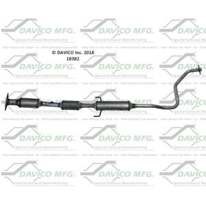 Davico Direct Fit Catalytic Converter and Pipe Assembly for Toyota - 18382