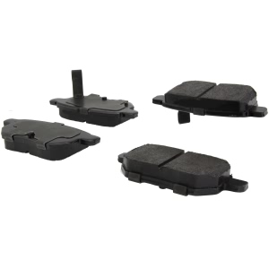 Centric Posi Quiet™ Extended Wear Semi-Metallic Rear Disc Brake Pads for Scion xB - 106.13540