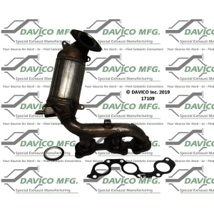 Davico Exhaust Manifold with Integrated Catalytic Converter for Toyota Sienna - 17109