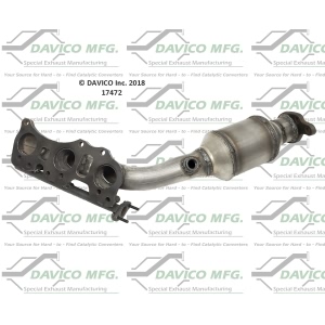 Davico Exhaust Manifold with Integrated Catalytic Converter for Toyota Tacoma - 17472