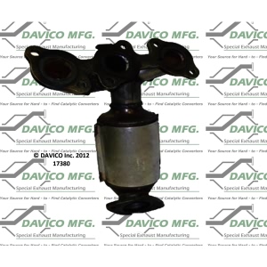 Davico Exhaust Manifold with Integrated Catalytic Converter for Toyota Solara - 17380