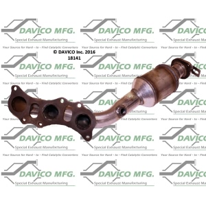 Davico Exhaust Manifold with Integrated Catalytic Converter for Toyota FJ Cruiser - 18141