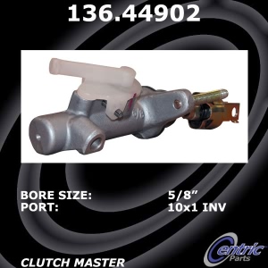 Centric Premium Clutch Master Cylinder for Toyota RAV4 - 136.44902