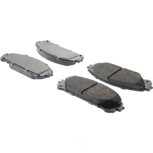 Centric Posi Quiet™ Extended Wear Semi-Metallic Front Disc Brake Pads for Toyota Highlander - 106.13240
