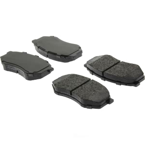 Centric Posi Quiet™ Extended Wear Semi-Metallic Front Disc Brake Pads for Toyota Pickup - 106.03890