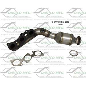 Davico Exhaust Manifold with Integrated Catalytic Converter for Toyota Tacoma - 18140