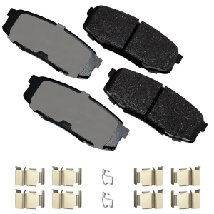 Akebono Pro-ACT™ Ultra-Premium Ceramic Rear Disc Brake Pads for Toyota Tundra - ACT1304A