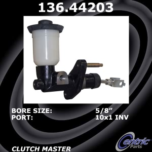 Centric Premium Clutch Master Cylinder for Toyota Celica - 136.44203
