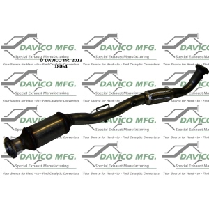Davico Direct Fit Catalytic Converter and Pipe Assembly for Toyota Solara - 18064