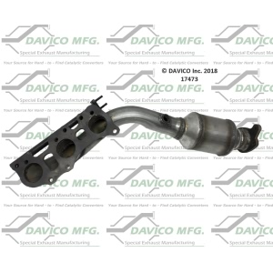 Davico Exhaust Manifold with Integrated Catalytic Converter for Toyota Tacoma - 17473