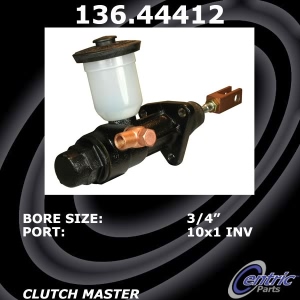 Centric Premium Clutch Master Cylinder for Toyota Land Cruiser - 136.44412