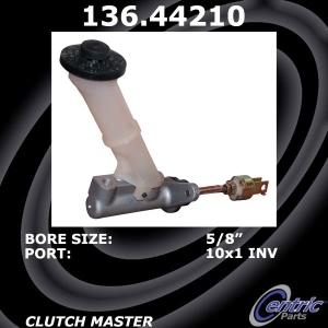 Centric Premium Clutch Master Cylinder for Toyota Supra - 136.44210
